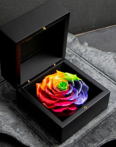 即日発送 プリザーブドフラワー ダイヤモンドローズ Amショップmakefuture Diamond Rose B プリザーブドフラワー ダイヤモンドローズ フラワーボックス 薔薇 バラの宝石箱 Riverpro Co Th